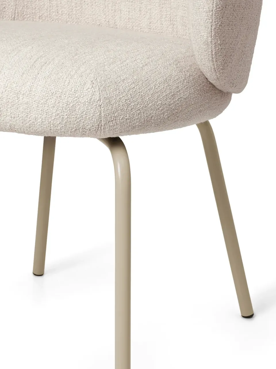 Ferm Living Chairs*Rico dining chair - bouclé, Off--cashmere White