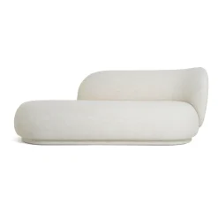 Ferm Living Sofas*Rico divan chaise bouclé higher, off White