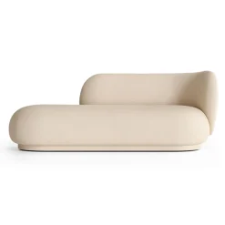 Ferm Living Sofas*Rico divan chaise higher, Brushed off White