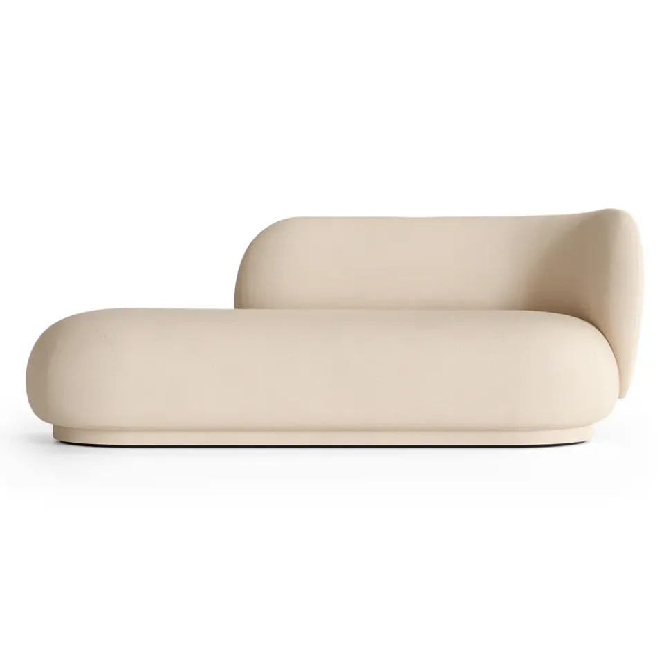 Ferm Living Sofas*Rico divan chaise higher, Brushed off White