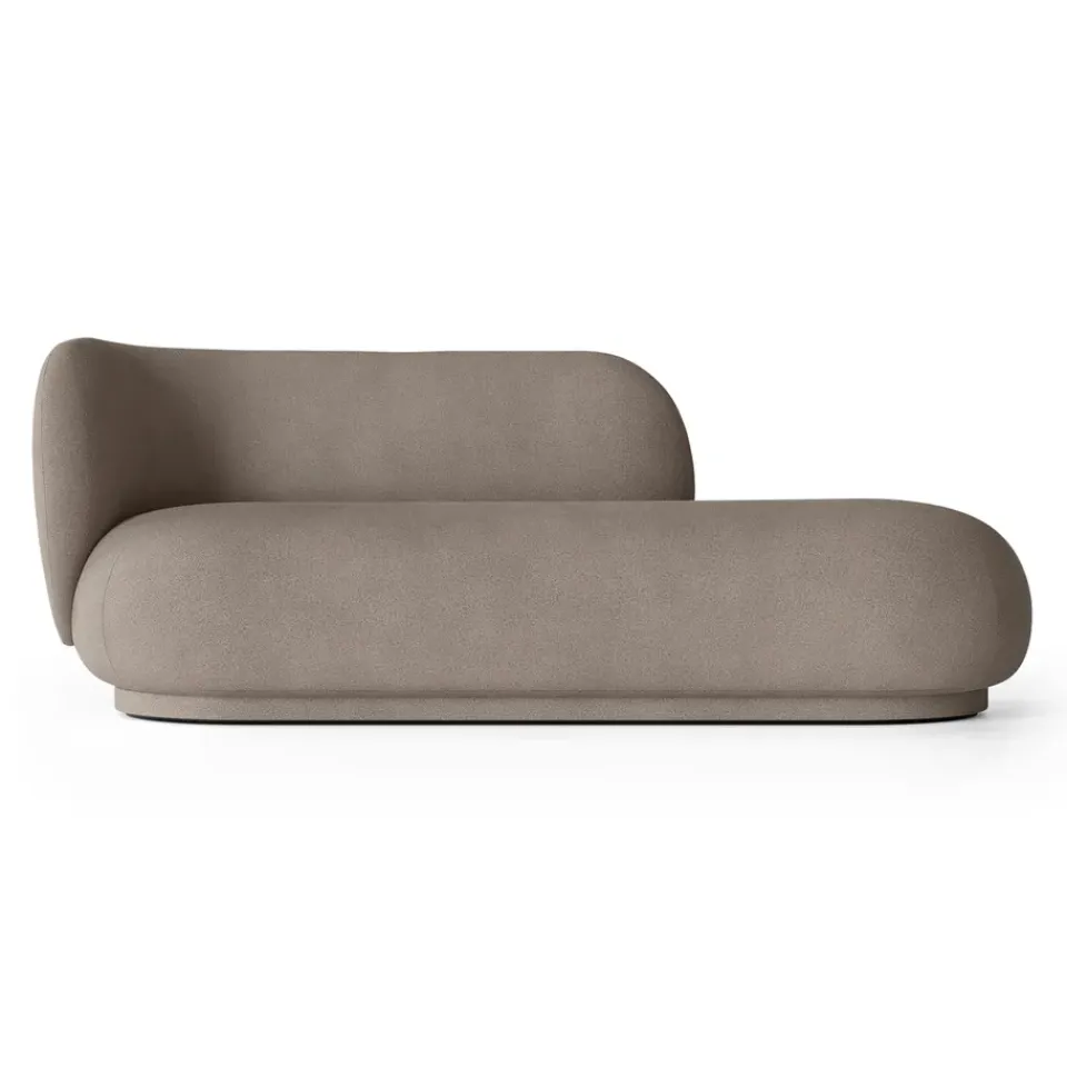 Ferm Living Sofas*Rico divan chaise left, Brushed warm Grey