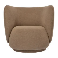Ferm Living Armchairs & Footstools*Rico lounge chair, Autum-0361 Dark Sand Brown