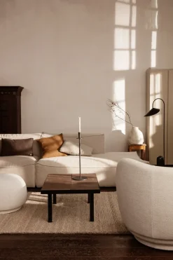 Ferm Living Armchairs & Footstools*Rico lounge chair bouclé, Wool bouclé off White