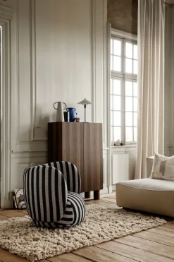 Ferm Living Armchairs & Footstools*Rico lounge chair, Louisiana sand black BeigeBlack