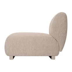 Ferm Living Sofas*Rico open sofa module L, Soft bouclé-natural Beige