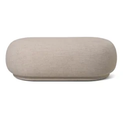 Ferm Living Sitting Poufs*Rico ottoman, Bouclé sand Beige