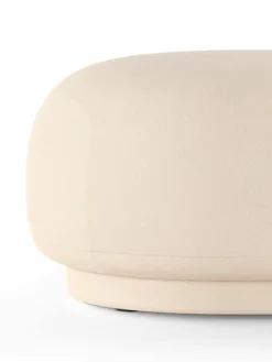 Ferm Living Sitting Poufs*Rico ottoman, Brushed off White