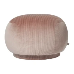 Ferm Living Sitting Poufs*Rico pouf, Devoré Velvet-blush Pink