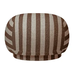 Ferm Living Sitting Poufs*Rico pouf sit pouf, Louisiana, Sand-chocolate BeigeBrown