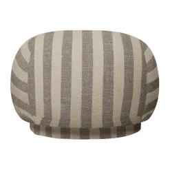 Ferm Living Sitting Poufs*Rico pouf sit pouf, Louisiana, Sand-off-white BeigeWhite