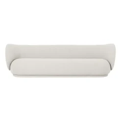 Ferm Living Sofas*Rico sofa bouclé 4-seat, Bouclé off White