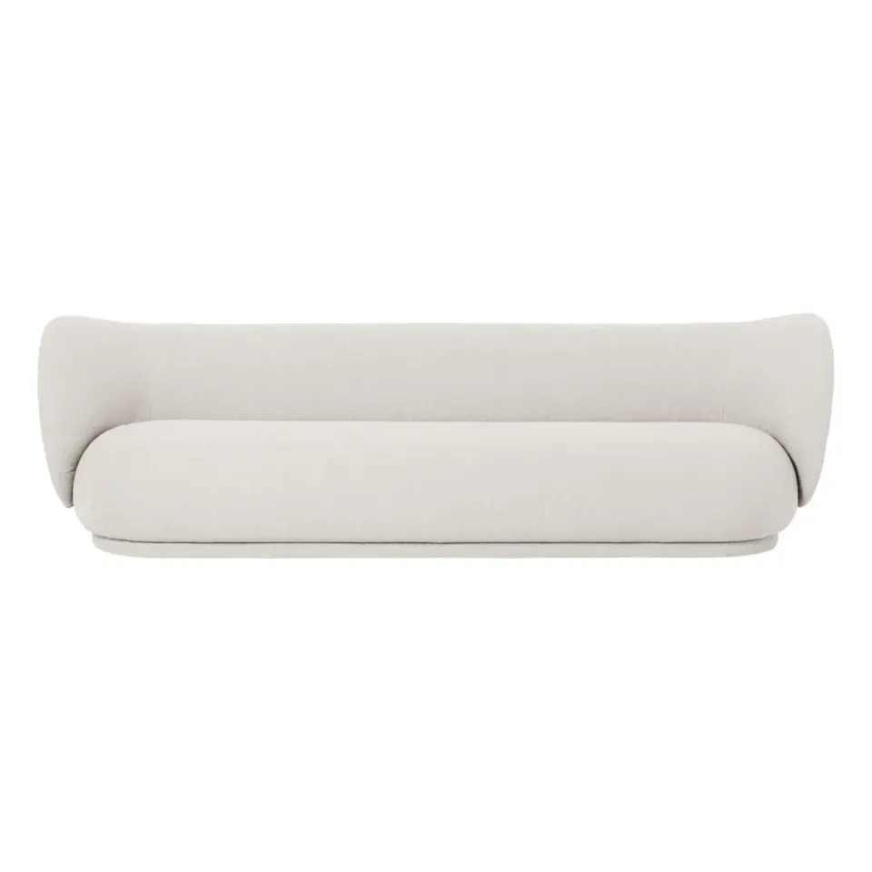 Ferm Living Sofas*Rico sofa bouclé 4-seat, Bouclé off White