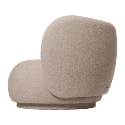 Ferm Living Sofas*Rico sofa module armrest R Soft Bouclé, Natural Beige