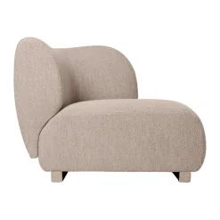 Ferm Living Sofas*Rico sofa module armrest R Soft Bouclé, Natural Beige