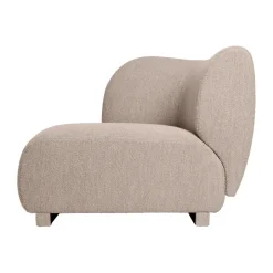 Ferm Living Sofas*Rico sofa module armrest L Soft Bouclé, Natural Beige