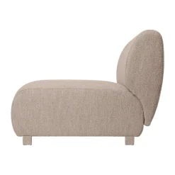 Ferm Living Sofas*Rico sofa module center Soft Bouclé, Natural Beige