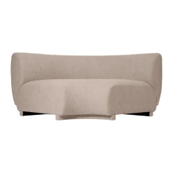 Ferm Living Sofas*Rico sofa module corner 90 Soft Bouclé, Natural Beige