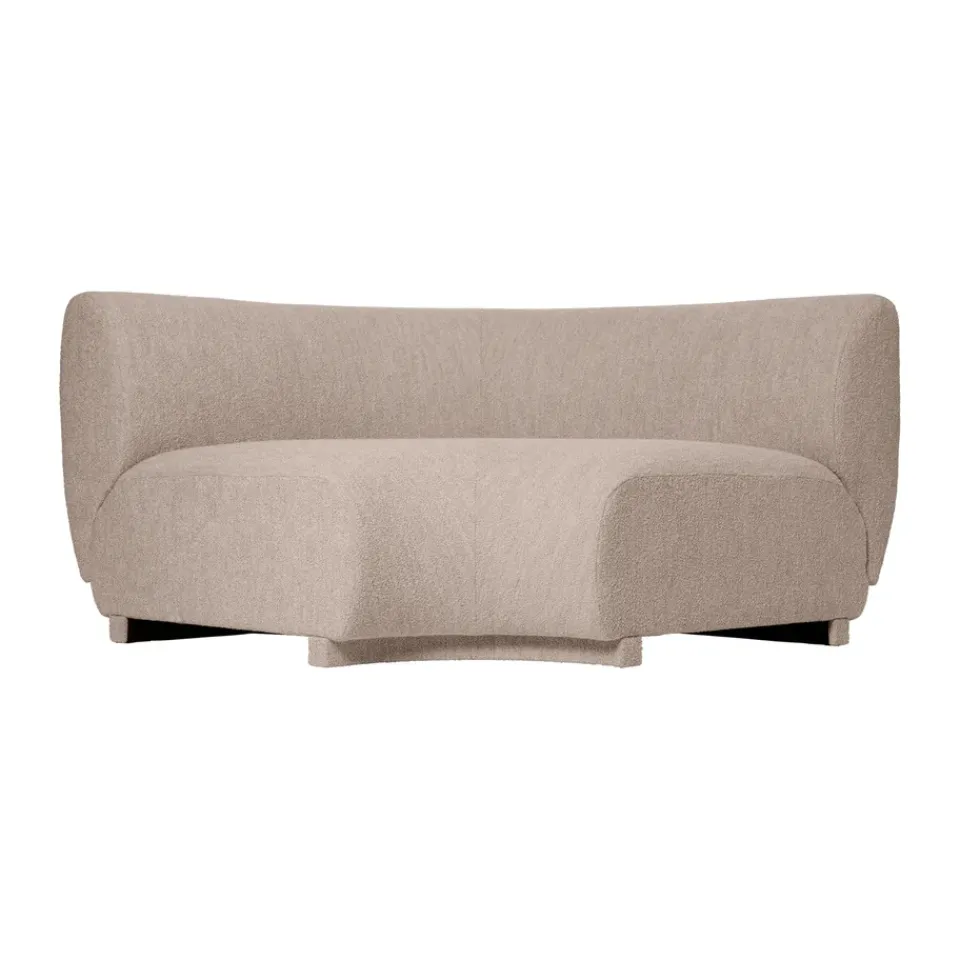 Ferm Living Sofas*Rico sofa module corner 90 Soft Bouclé, Natural Beige