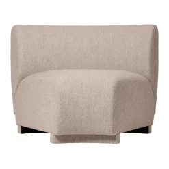 Ferm Living Sofas*Rico sofa module corner 45 Soft Bouclé, Natural Beige
