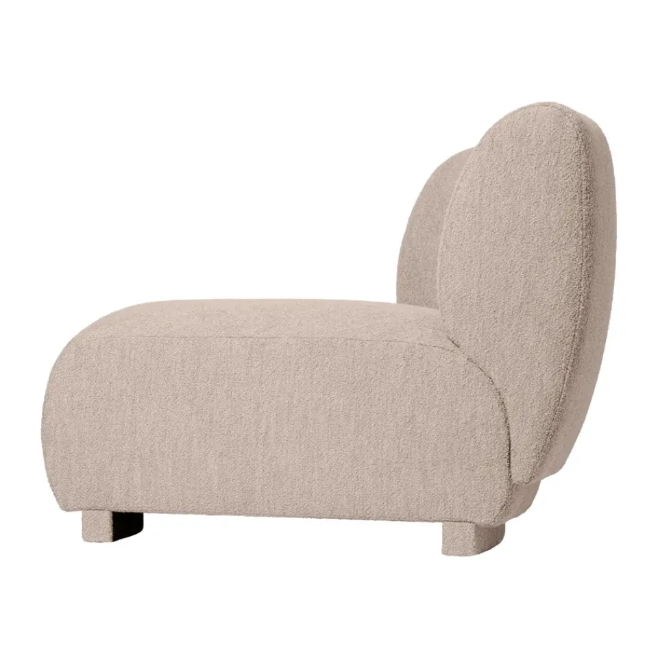 Ferm Living Sofas*Rico sofa module corner 45 Soft Bouclé, Natural Beige