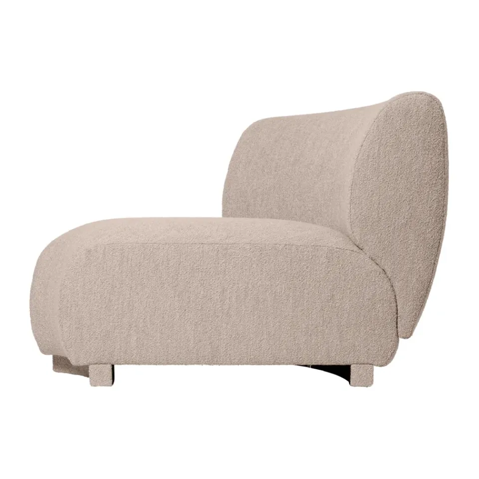 Ferm Living Sofas*Rico sofa module corner 45 Soft Bouclé, Natural Beige
