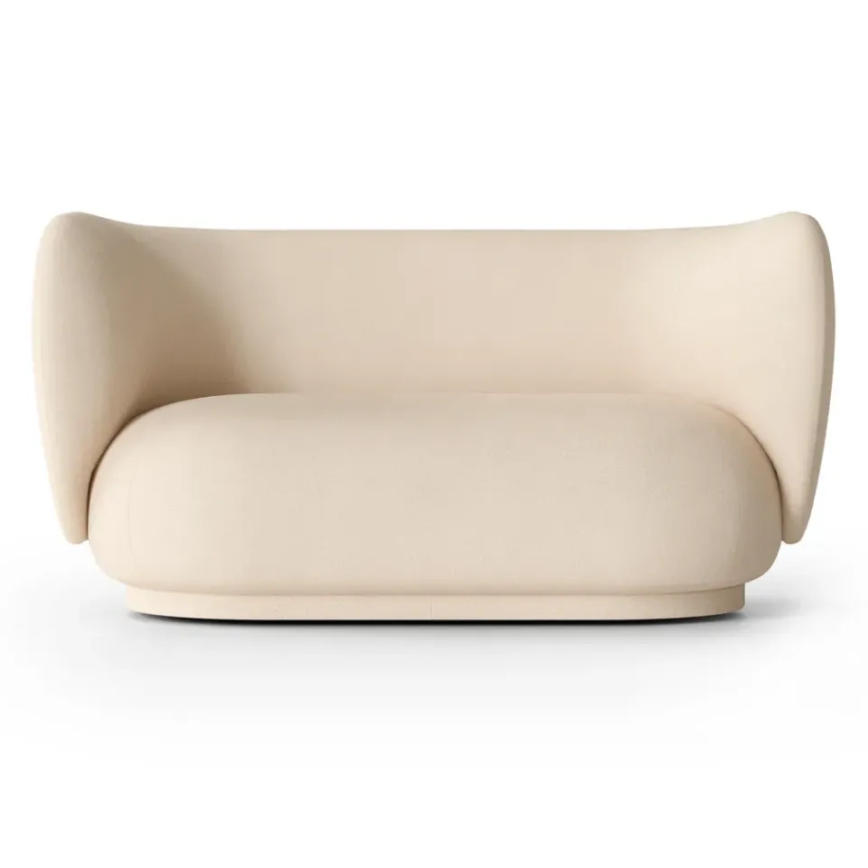Ferm Living Sofas*Rico sofa 2-seat, Brushed off White
