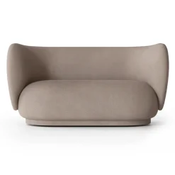 Ferm Living Sofas*Rico sofa 2-seat, Brushed warm Grey