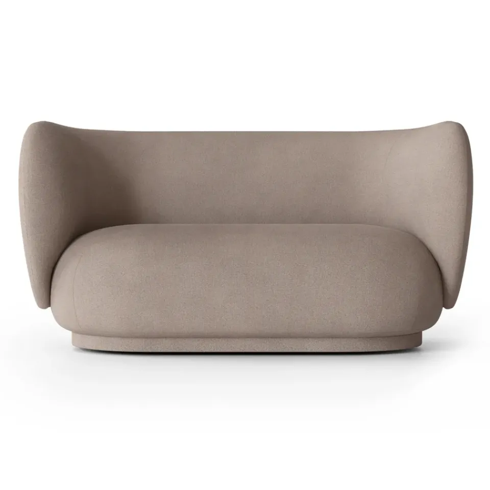 Ferm Living Sofas*Rico sofa 2-seat, Brushed warm Grey