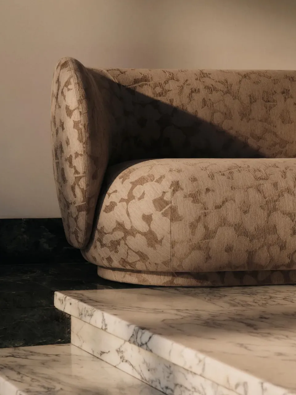 Ferm Living Sofas*Rico sofa 2-seat, Cilla-Taupe Beige