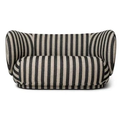 Ferm Living Sofas*Rico sofa 2-seat, Louisiana sand black BeigeBlack