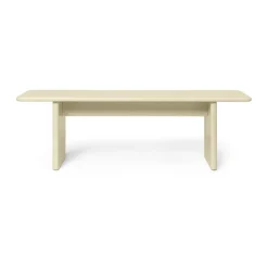 Ferm Living Benches*Rink bench 140 cm, Eggshell White