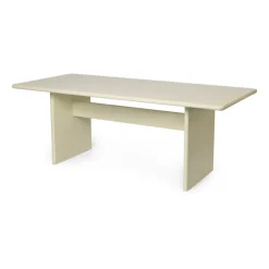 Ferm Living Dining Tables*Rink dining table small 200x90x74 cm, Eggshell White