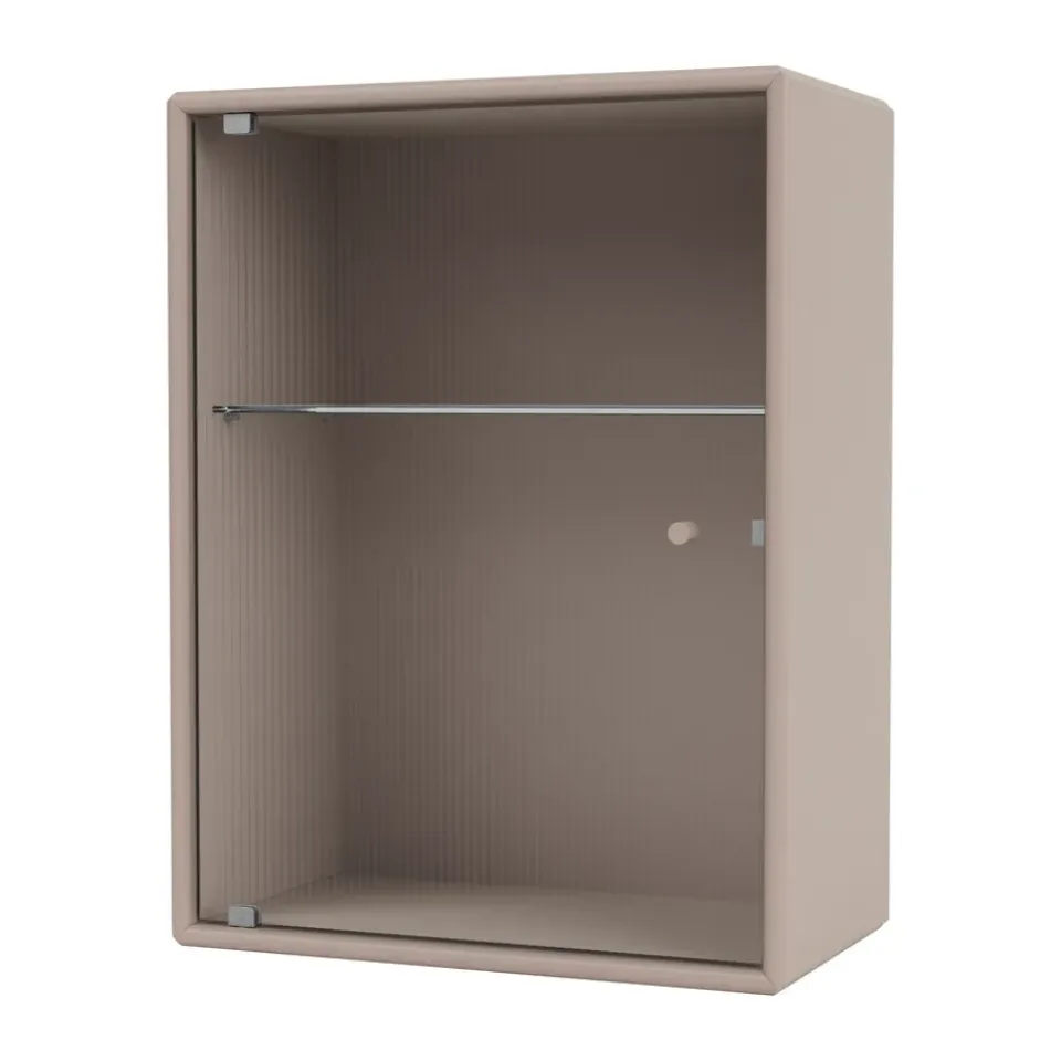 Montana Display & Glass Cabinets*Ripple bathroom cabinet 35.4x46.8x20 cm, Mushroom Beige