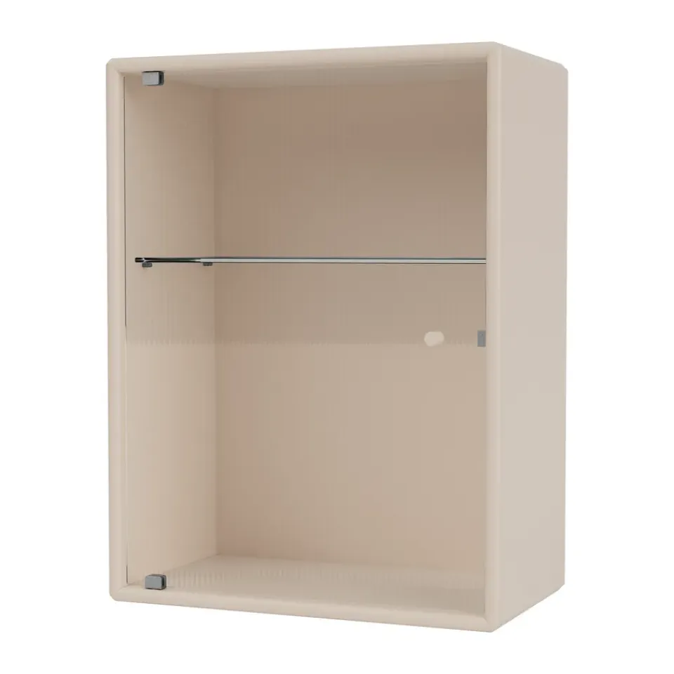 Montana Display & Glass Cabinets*Ripple bathroom cabinet 35.4x46.8x20 cm, Clay Grey
