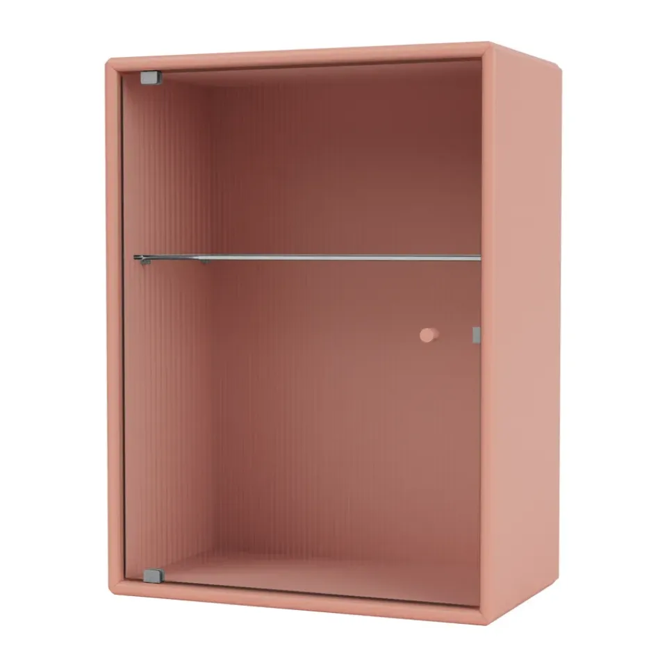 Montana Display & Glass Cabinets*Ripple bathroom cabinet 35.4x46.8x20 cm, Rhubarb Pink