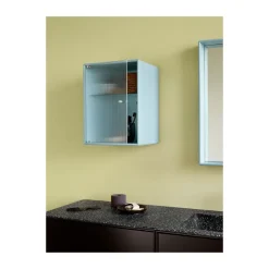 Montana Display & Glass Cabinets*Ripple bathroom cabinet 35.4x46.8x20 cm, Flint Blue