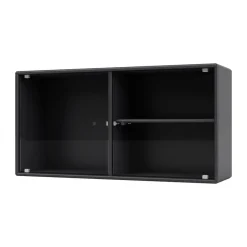 Montana Display & Glass Cabinets*Ripple I display cabinet 69.6x35.4x20 cm, Anthracite Grey