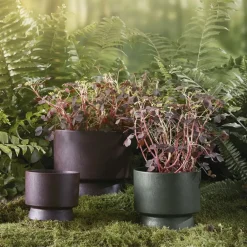 Rosendahl Garden Details & Accessories*Ro flower pot Ø12 cm, Bordeaux Red