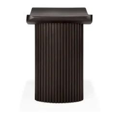 Ethnicraft Stools*Roller Max stool, Mahogany dark Brown