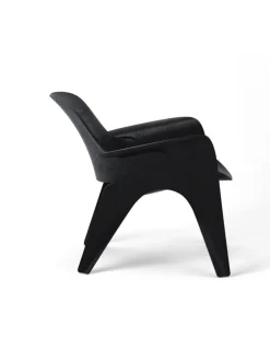 Massproductions Armchairs & Footstools*Rose chair, Dark stained oak Black