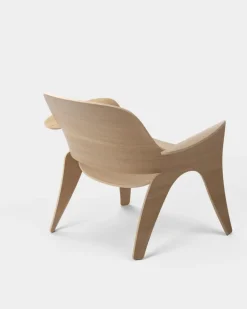 Massproductions Armchairs & Footstools*Rose chair, Oak Beige