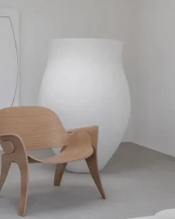 Massproductions Armchairs & Footstools*Rose chair, Oak Beige