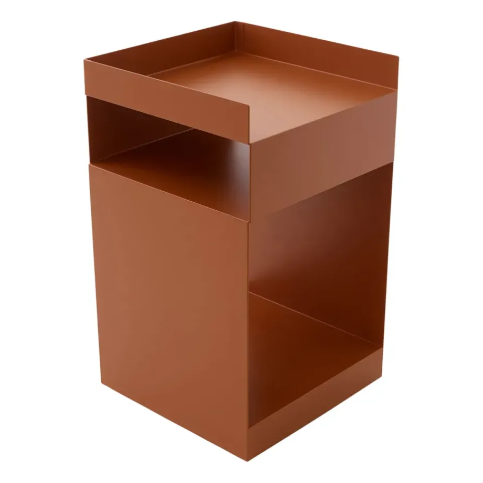 &Tradition Serving Trolleys*Rotate SC73 serving trolley terracotta, Terracotta OrangeBrown