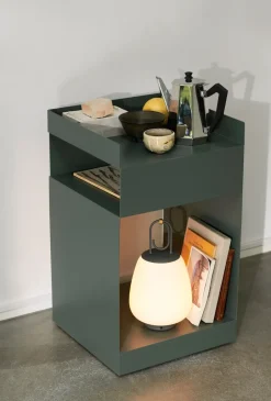 &Tradition Serving Trolleys*Rotate SC73 serving trolley, Hunter Black