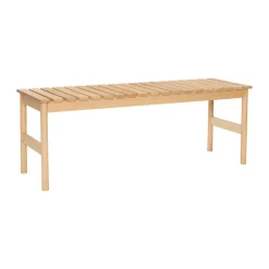 Hübsch Benches*Row bench large, Oak Beige