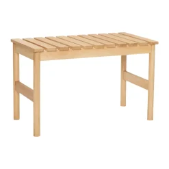 Hübsch Benches*Row bench small, Oak Beige