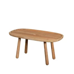 Cane-line Table For Outdoor Use|Outdoor Lounge Furniture*Royal coffee table, Teak, rectangular Brown