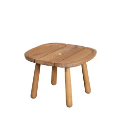 Cane-line Outdoor Lounge Furniture|Table For Outdoor Use*Royal coffee table 43,5x43,5 cm, Teak, square Brown