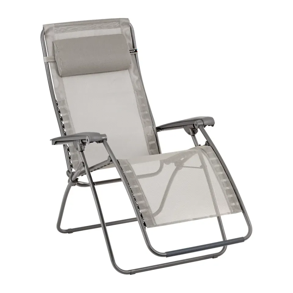 Lafuma Seating*Rsxa Clip Batyline Iso sun lounger, Terre Beige