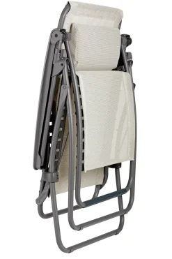 Lafuma Seating*Rsxa Clip Batyline Iso sun lounger, Seigle II Beige